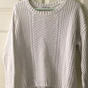 Madewell Knit Sweater, Cream, M